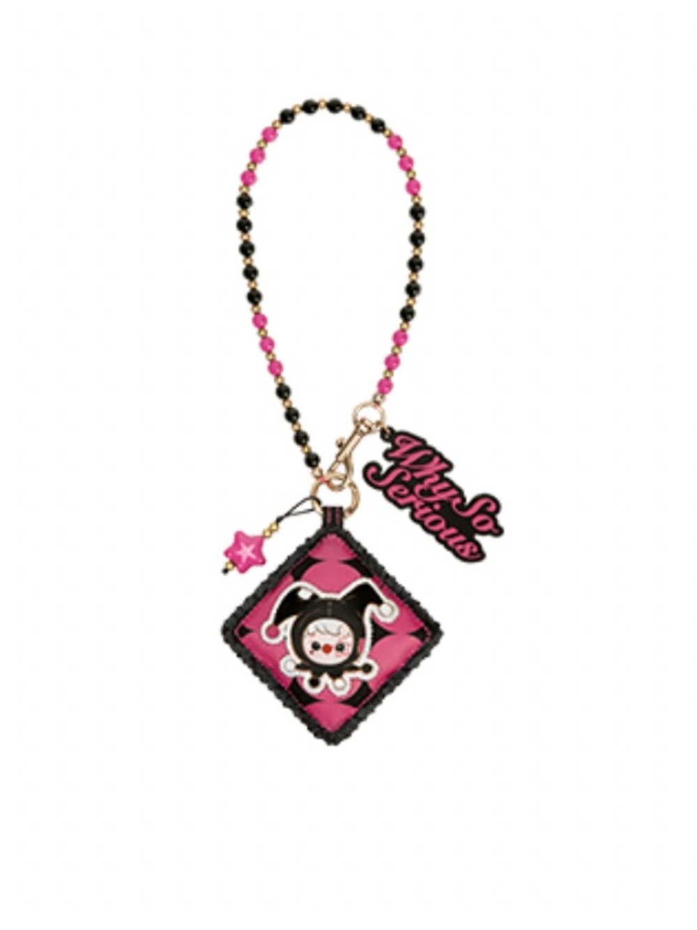 POP MART 'Why So Serious' Pendant Chain, Confirmed - SHADOW JOKER (HACIPUPU)